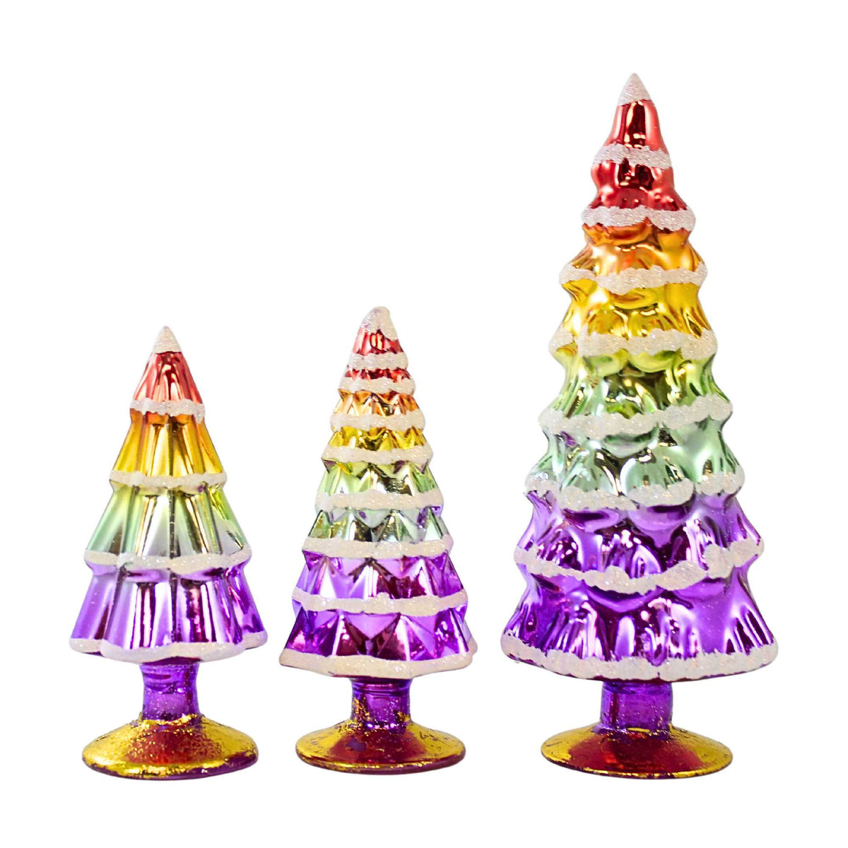 Cody Foster Small Pastel Rainbow Hue Trees - - SBKGifts.com