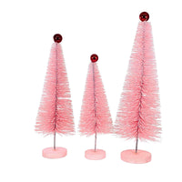 Cody Foster Pink Glitter Trees 3 Pc Set - - SBKGifts.com