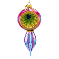 (61318) Huras Family Merry & Bright Monet's Garden, 7.25 Inch, Ball Reflector Drop Hf006mbb