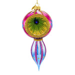 7.25 Inch Merry & Bright Monet's Garden Ball Reflector Drop Hf006mbb (61318)