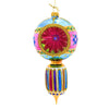 (61322) Huras Family Merry & Bright Holiday Jewel, 8.00 Inch, Fluted Drop Ball Reflector Hf010mba