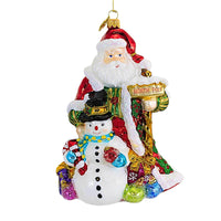 (61328) Huras Family Best Friends Forever, 7.00 Inch, Santa Snowman Christmas Hf1002