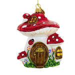 4.50 Inch Christmas In Mushroom Kingdom Spring Christmas Toadstool Hf1004 (61329)