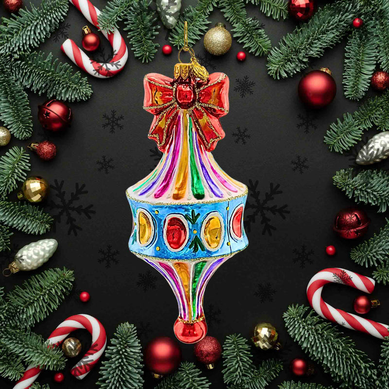 Huras Family Merry & Bright Fairground Drop - - SBKGifts.com