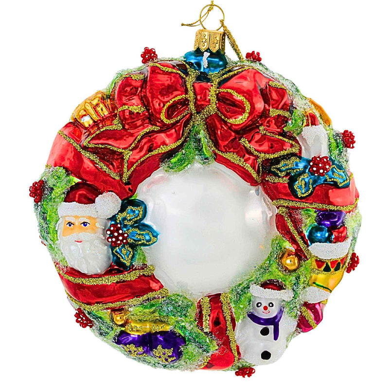 Huras Family Jolly Wreath 2024 - - SBKGifts.com