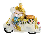 4.25 Inch Wedding Scooter Bridal Ornament Married Hf945v (61348)