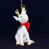 De Carlini Italian Ornaments Retro Reindeer Sitting - - SBKGifts.com