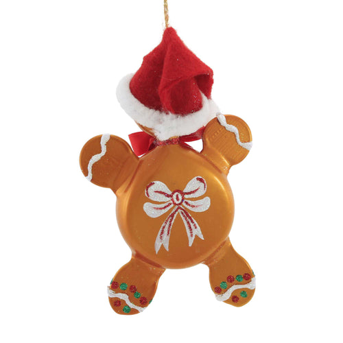 De Carlini Italian Ornaments Flat Christmas Gingerbread Man - - SBKGifts.com