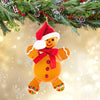 De Carlini Italian Ornaments Flat Christmas Gingerbread Man - - SBKGifts.com