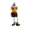 (61375) Gallerie Ii Sitting Halloween Doll Owl With Dangling Legs, 19.00 Inch, Shelf Sitter Autumn Halloween Xfgs77171