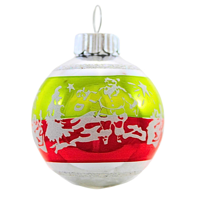 Christopher Radko Company Vintage Flocked Ornament Set - - SBKGifts.com