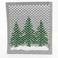 (61423) Swedish Dish Cloth Pine Forest, 7.75 Inch, Eco Friendly Sb00001pf