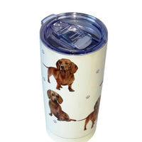 E & S Imports Dachshund Red Serengeti Tumbler - - SBKGifts.com