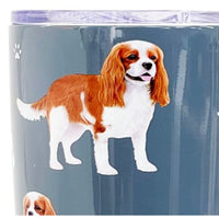 E & S Imports King Charles Cavalier Serengeti Tumbler - - SBKGifts.com