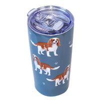 E & S Imports King Charles Cavalier Serengeti Tumbler - - SBKGifts.com