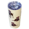 E & S Imports Labrador Chocolate Serengeti Tumbler - - SBKGifts.com