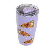 E & S Imports Tabby Orange Serengeti Tumbler - - SBKGifts.com