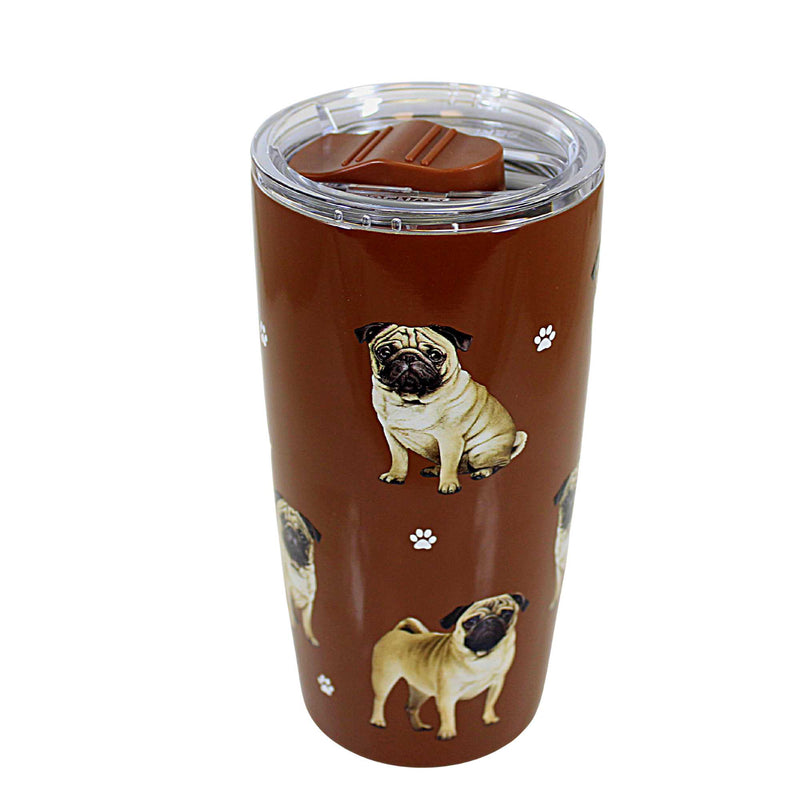 E & S Imports Pug Serengeti Tumbler - - SBKGifts.com