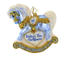 (61661) Christopher Radko Company Baby's First Christmas Foal, 5.00 Inch, Ornament Baptism Birth 1St 1020687