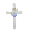 (61673) Roman Valencia Boy Guardian Cross, 7.50 Inch, Angel Baby Wall 60897