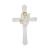 (61674) Roman Valencia Girl Guardian Cross, 7.50 Inch, Angel Baby Wall 60898