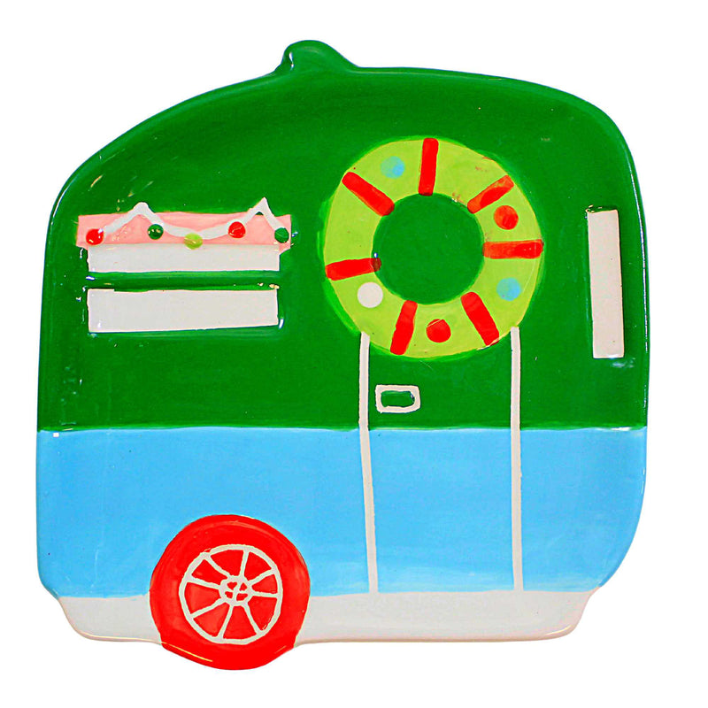 Transpac Camper-Shaped Treat Plates - - SBKGifts.com