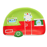 Transpac Camper-Shaped Treat Plates - - SBKGifts.com