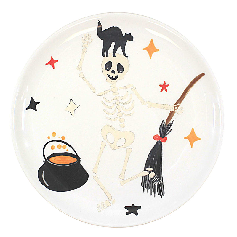 Tag Skelebration Appetizer Plates Set/2 - - SBKGifts.com