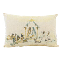 (61693) Ganz Nativity Pillow, 9.00 Inch, Creche Mary Joseph Holy Mx188790