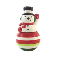 (61696) Ganz Snowman Ornament Salt & Pepper Set, 3.00 Inch, Ornament Christmas Winter Mx187599