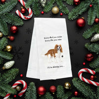 E & S Imports King Charles Cavalier Kitchen Towel - - SBKGifts.com