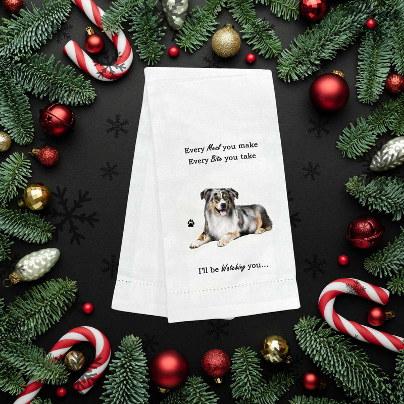 E & S Imports Australian Shepard Kitchen Towel - - SBKGifts.com