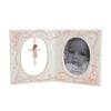 (61770) Roman Girl Frame With Cross, 4.25 Inch, Picture Baby 94209