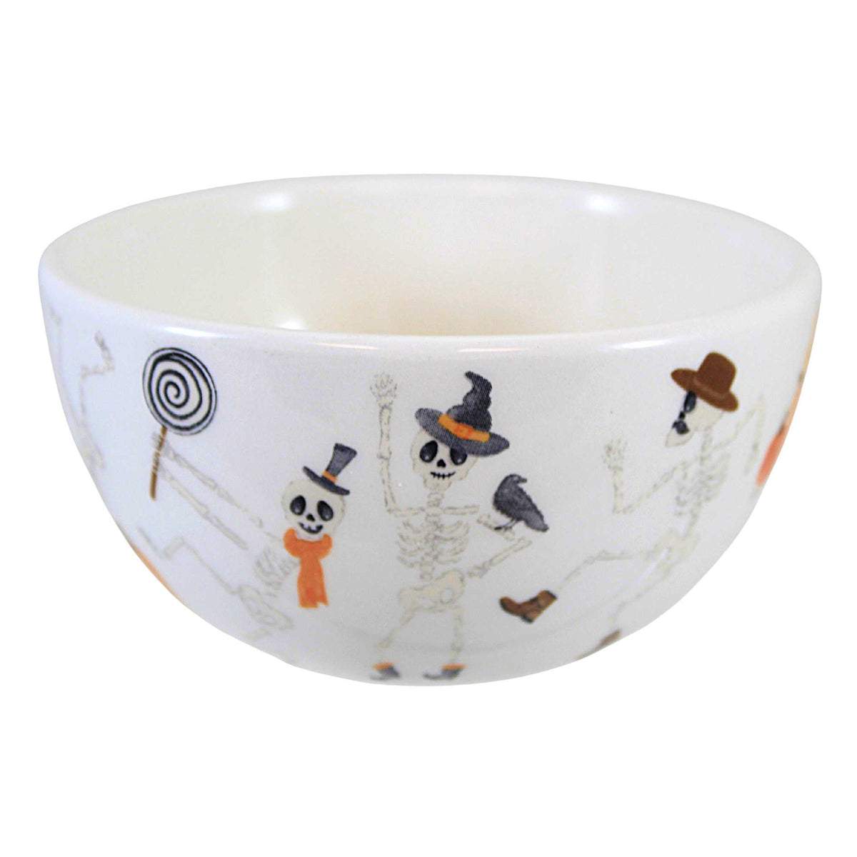 Tag Dancing Skeleton Bowl - - SBKGifts.com