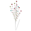 (61856) Ganz Multi Color Ball Floral Spray, 33.00 Inch, Tree Pick Multicolored Mx189428