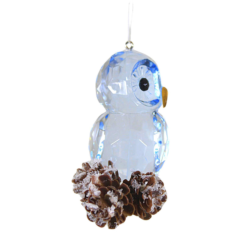 Crystal Expressions Pinecone Owl Ornament - - SBKGifts.com