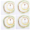 (61952) Ganz Watercolor Coaster Set, 4.00 Inch, Love Hope Peace Grace Mx188798