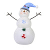 (61965) Ganz Peppermint Snowman Figurine, 6.00 Inch, Tinsel Snowflake Mx188103