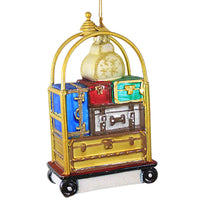 (61984) Noble Gems Luggage Cart, 5.00 Inch, Travel Hotel Nb1728