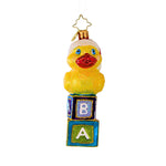 4.75 Inch New Duck On The Block Baby Christmas Santa Hat 1017198A (62041)