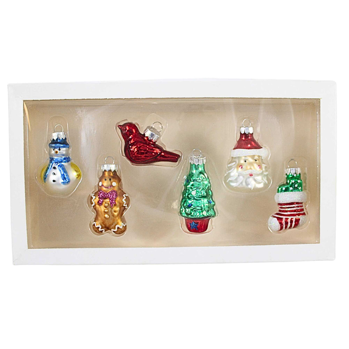 Craftoutlet.Com Mini Figural Christmas Ornament Set - - SBKGifts.com