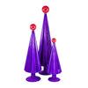 (62108) Cody Foster Pleated Trees Violet Rose, 16.25 Inch, Red Ball Top Cd1845vr