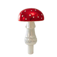 (62123) Cody Foster Amanita Muscaria Tree Topper, 10.00 Inch, Mushroom Polka Dots Cd1740