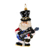 (62242) Christopher Radko Company Jazzy Mr. Claus, 6.00 Inch, Music Guitar Notes 1020778