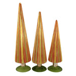 Cody Foster Grapefruit Amber Pleated Trees - - SBKGifts.com