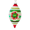 (62284) Christopher Radko Company 6.5 In Tulip W/Reflector Ornament, 6.50 Inch, Shiny Brite Vintage Inspired 6.5Insbw