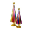 (62299) Cody Foster Narrow Spectrum Rainbow Trees Set / 3, 15.00 Inch, Decor Mantle Cd1946g