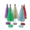 (62300) Cody Foster Pastel Bottle Brush Trees Set / 10, 7.00 Inch, Decor Mantle Decorate Cd1961