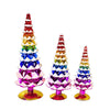 Cody Foster Rainbow Gradient Trees  Set / 3 - - SBKGifts.com