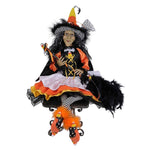 29.00 Inch Sitting Candy Corn Witch Candy Corn Spider Ha2614 (62317)